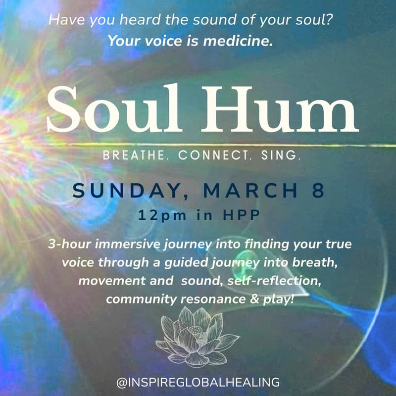 Cover Image for LIVE Soul Hum Experience