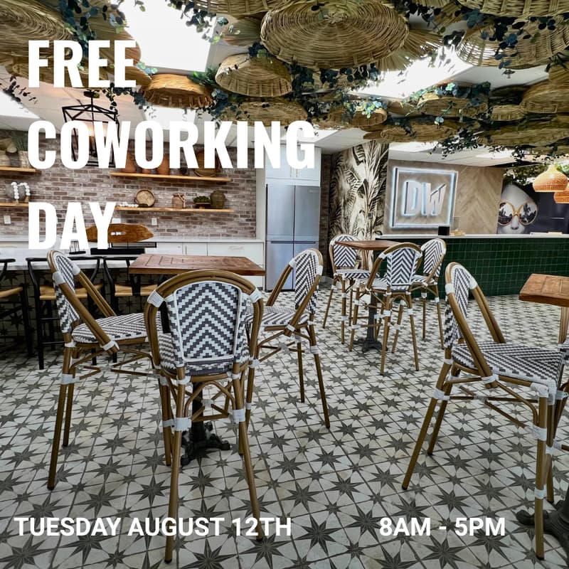 Cover Image for Free Coworking Day - Mission Valley