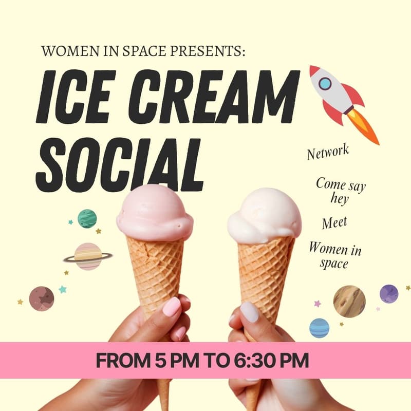 Cover Image for Women in Space - Ice Cream Social
