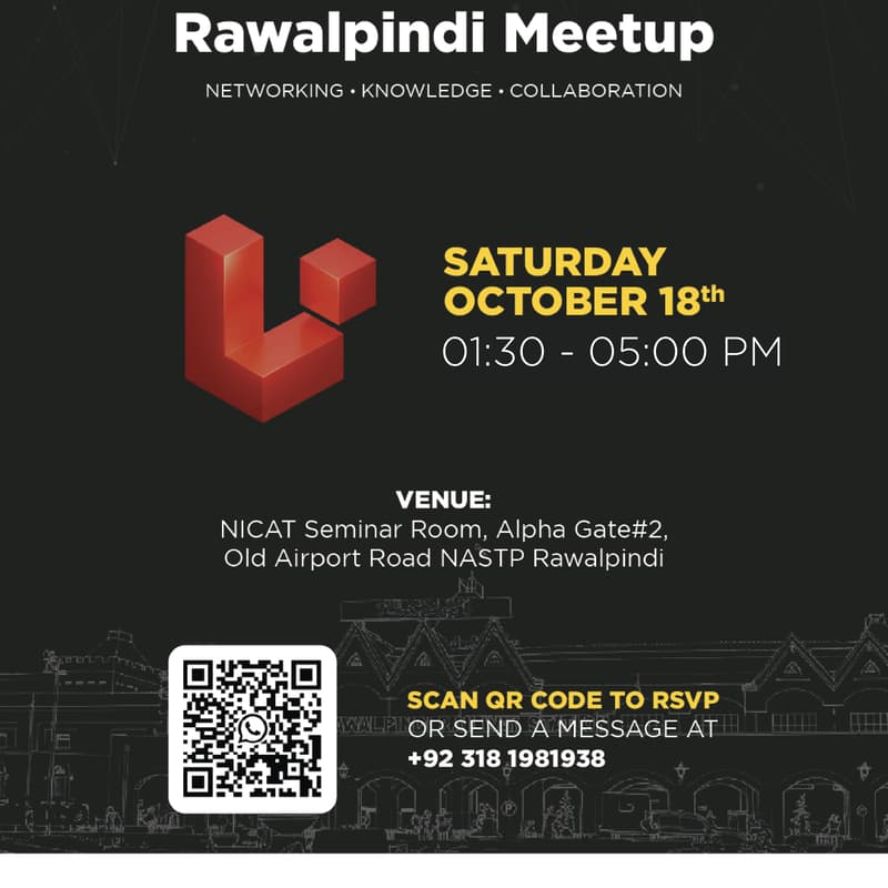 Cover Image for Laravel Rawalpindi Meetup