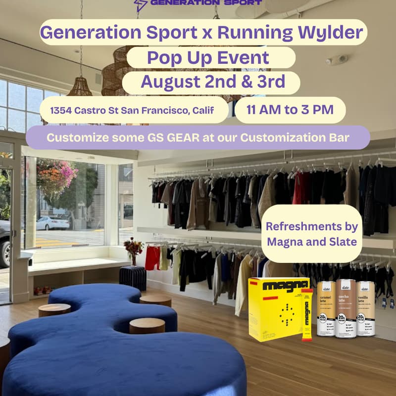 Cover Image for SF Pop-Up @ Running Wylder Aug 2-3