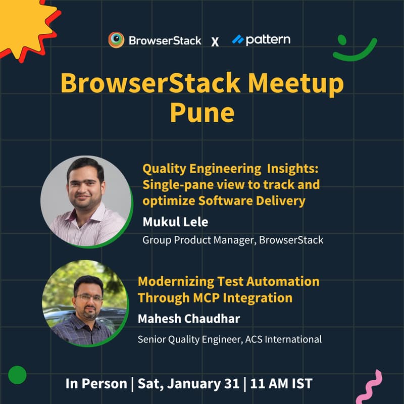 Cover Image for Lunch & Learn by BrowserStack Pune