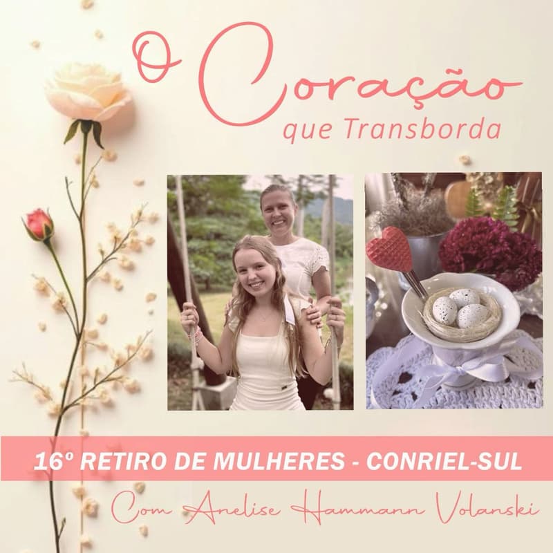 Cover Image for 16º Retiro De Mulheres  2026  Conriel-Sul