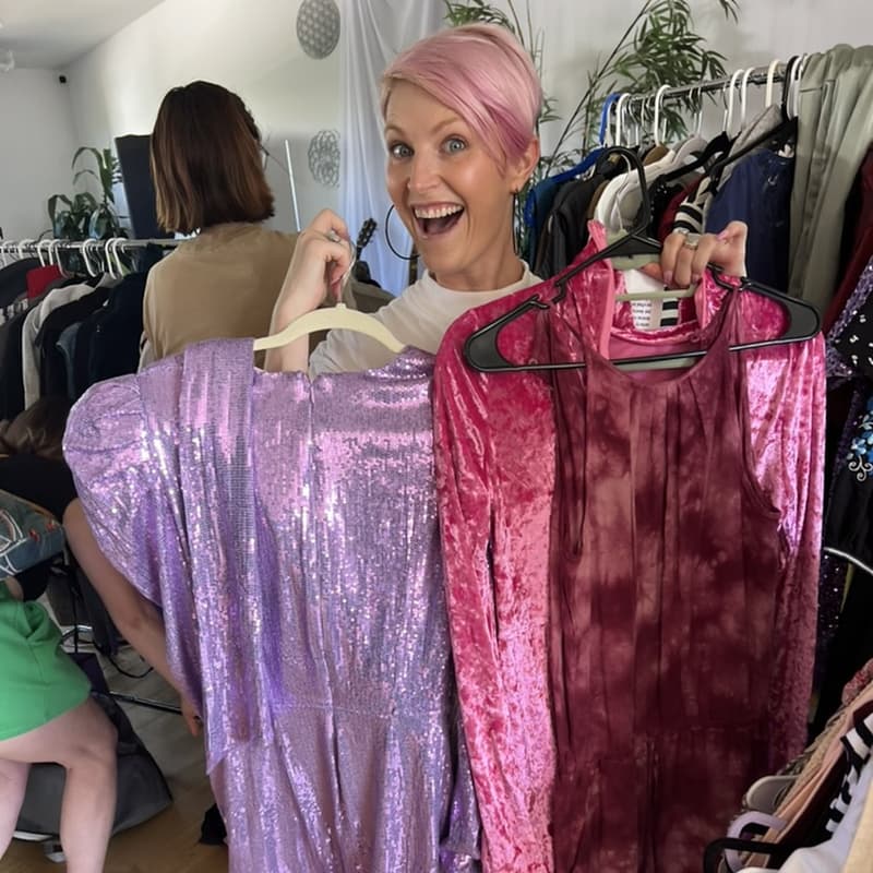 Cover Image for May Co-ed Clothing Swap! 💜