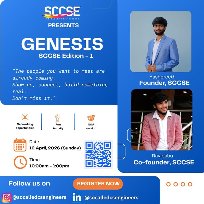 Cover Image for Genesis - SCCSE Edition 1