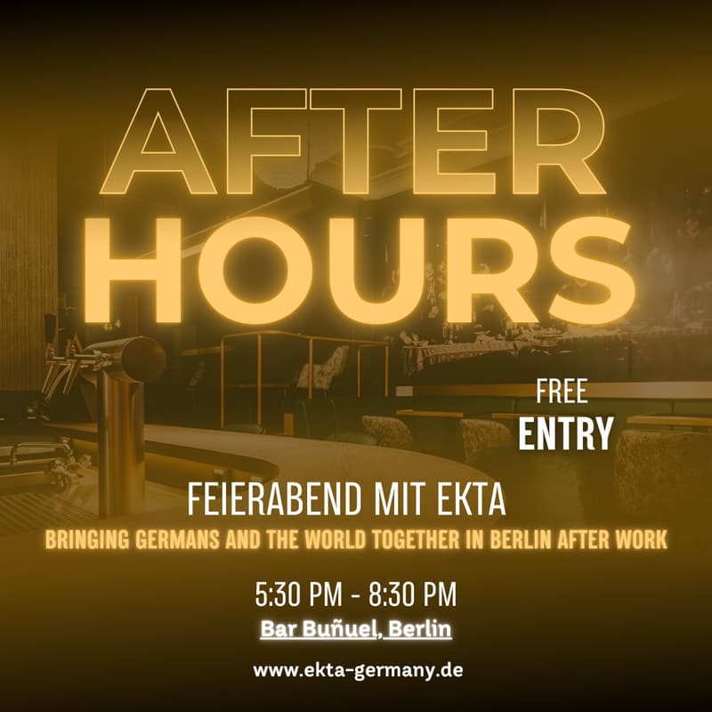 Cover Image for Feierabend mit EKTA – Bringing Germans and the World Together in Berlin