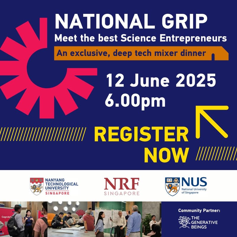 Cover Image for Deep Tech Mixer | NTU x TGB