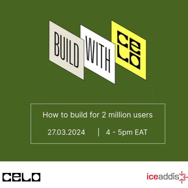 Cover Image for Build With CELO - Workshop