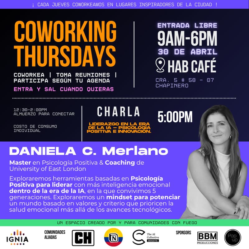 Cover Image for Coworking Thursdays - 30 de Abril