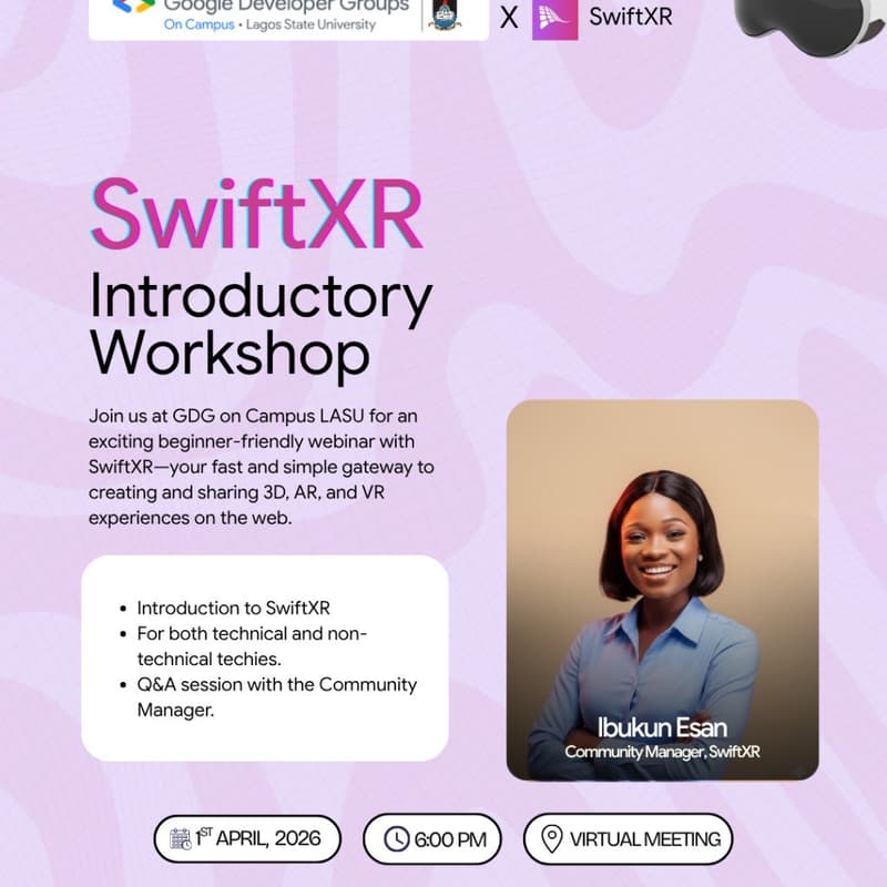 Cover Image for SwiftXR X LASU Demo