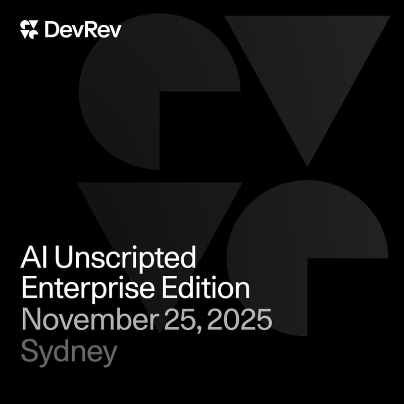 Cover Image for AI Unscripted Enterprise Edition: Experience AI agents at work with DevRev