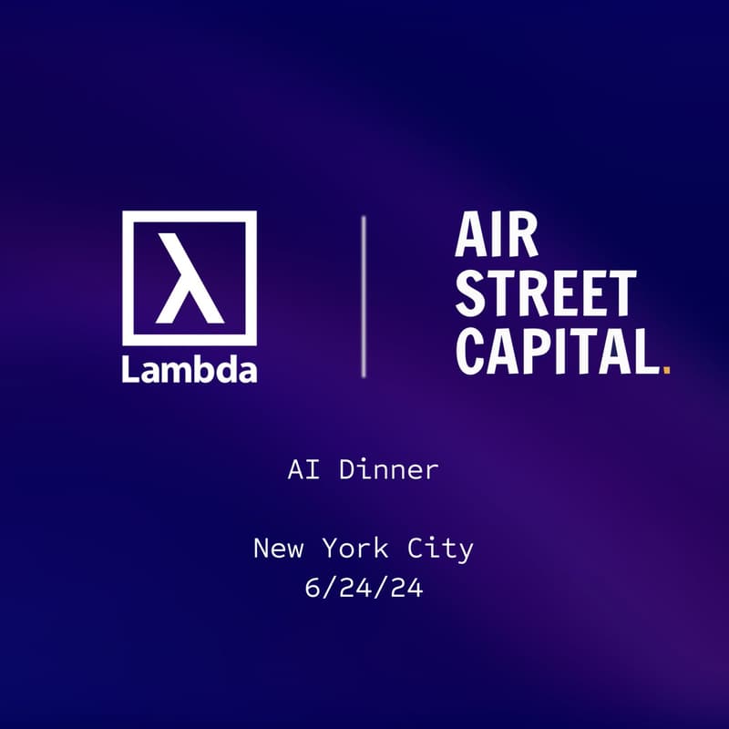 Cover Image for NYC AI dinner