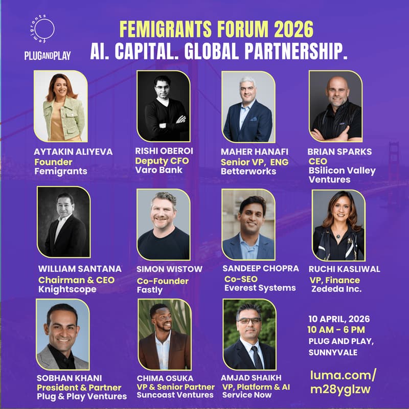 Cover Image for Femigrants Annual Forum 2026: AI, CAPITAL, & GLOBAL PARTNERSHIP