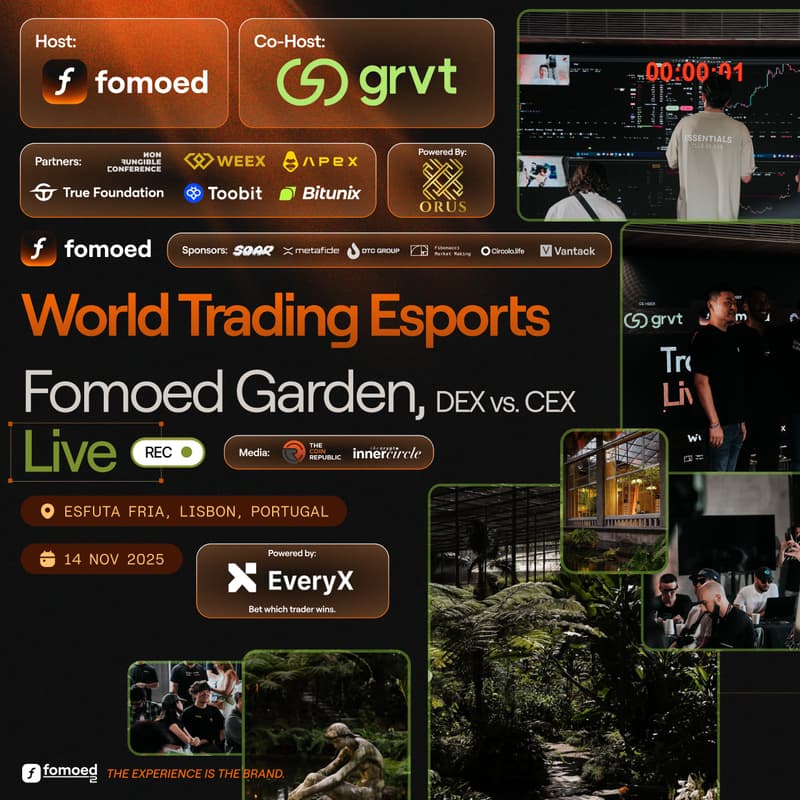 Cover Image for Trading Garden, Lisbon Live: DEX vs. CEX