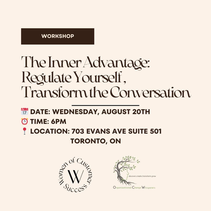 Cover Image for The Inner Advantage: Regulate Yourself, Transform the Conversation
