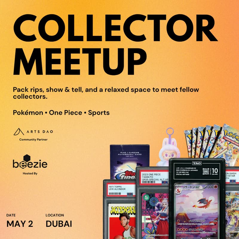 Cover Image for Collector Meetup Dubai | Hosted by Beezie