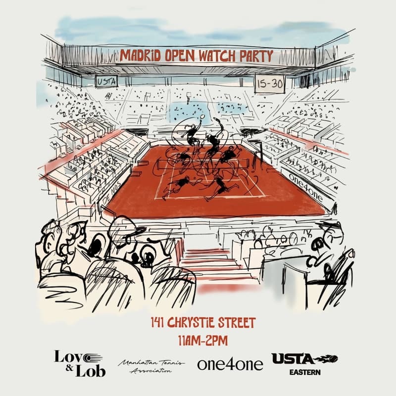 Cover Image for MADRID OPEN TENNIS FINAL WATCH PARTY
