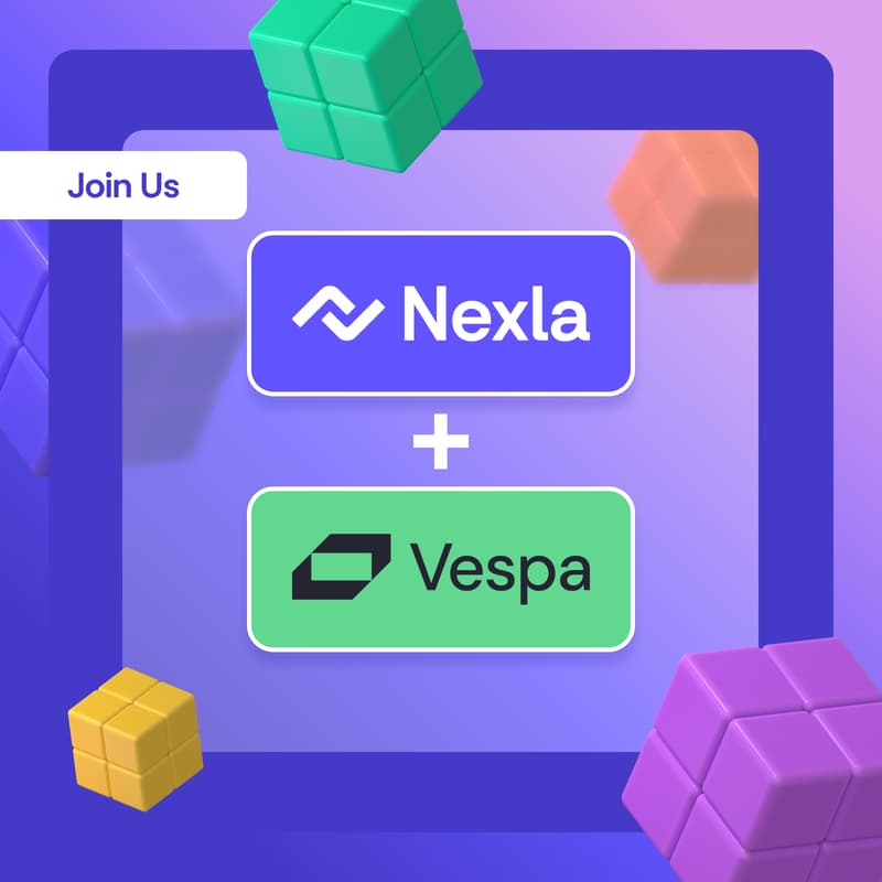 Cover Image for Drinks & Demo: AI-Powered Search with Nexla × Vespa.ai