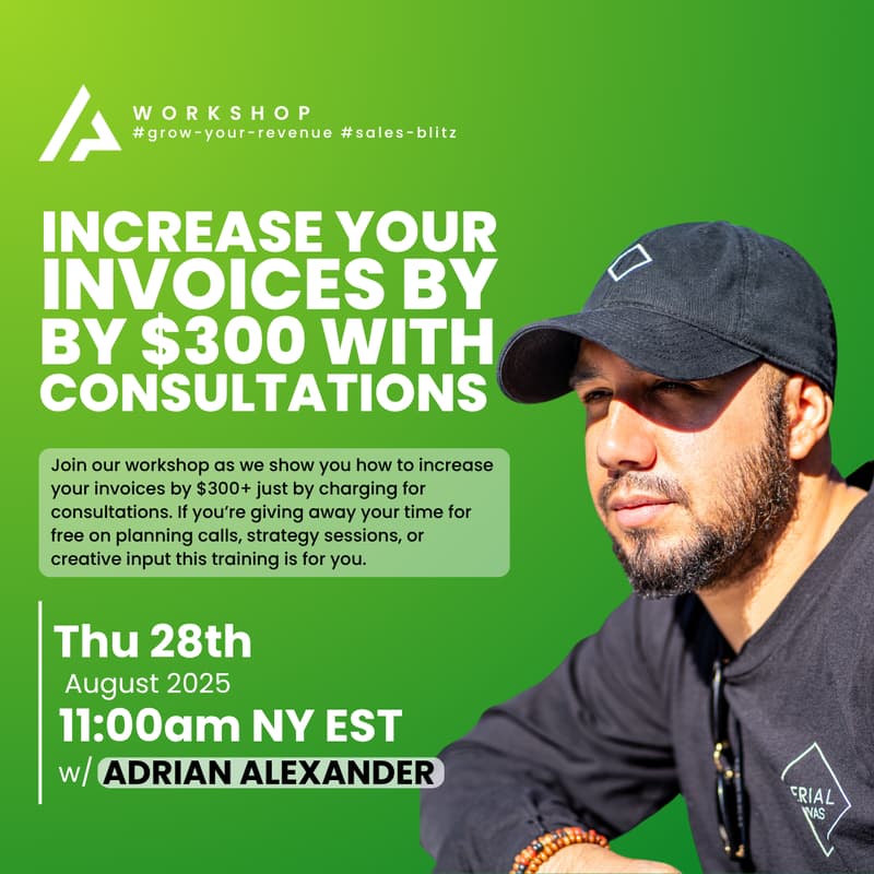 Cover Image for The Revenue Accelerator: Increase Your Invoices by $300 with Consultations