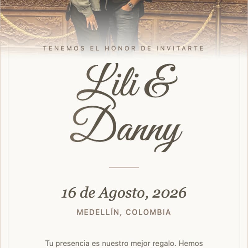 Cover Image for Danny & Liliana 🤍