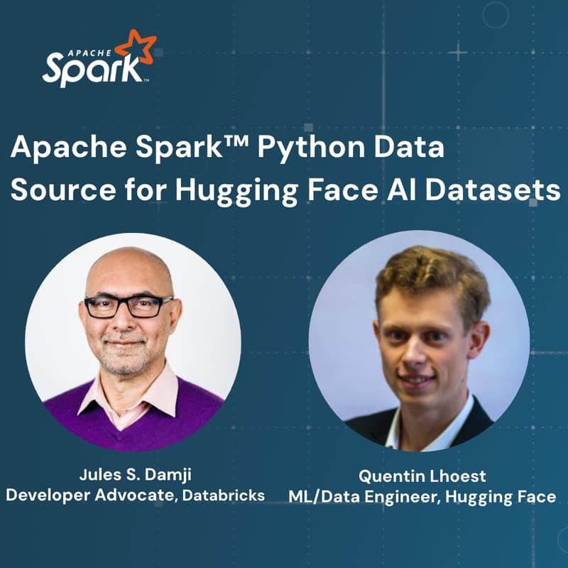 Cover Image for Apache Spark™ Python Data Source for Hugging Face AI Datasets