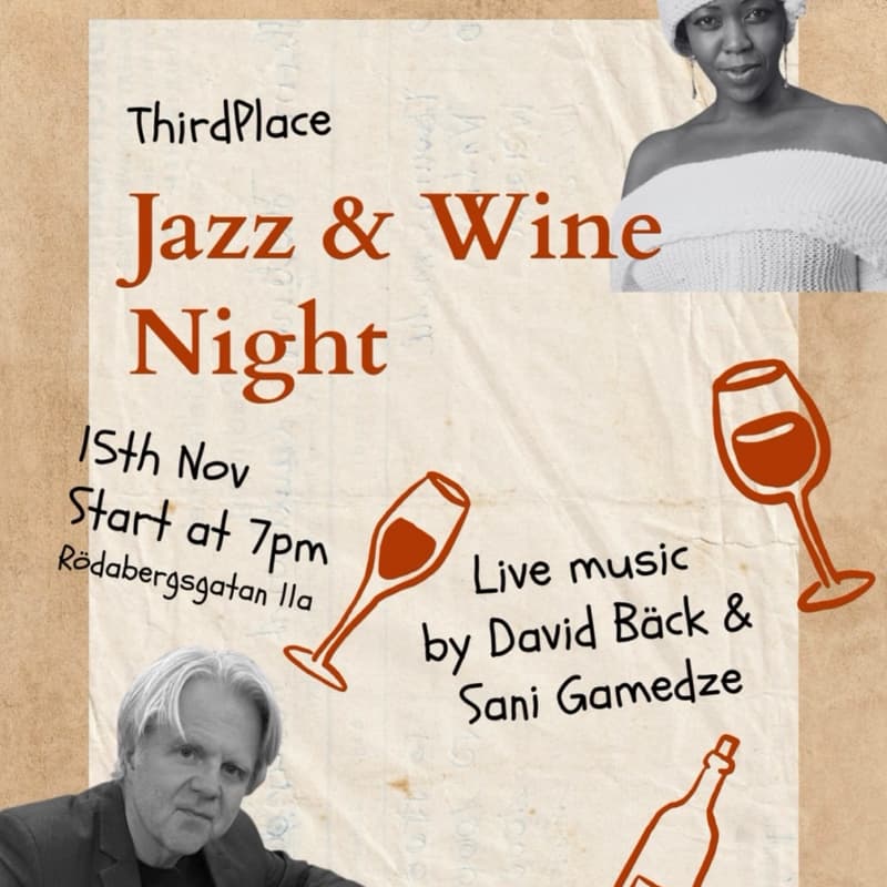 Cover Image for Jazz & Wine Night