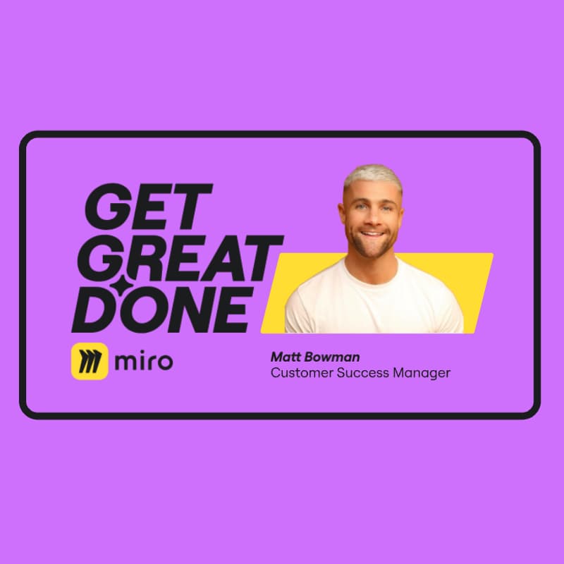 Cover Image for Get Great Done: Miro Latest