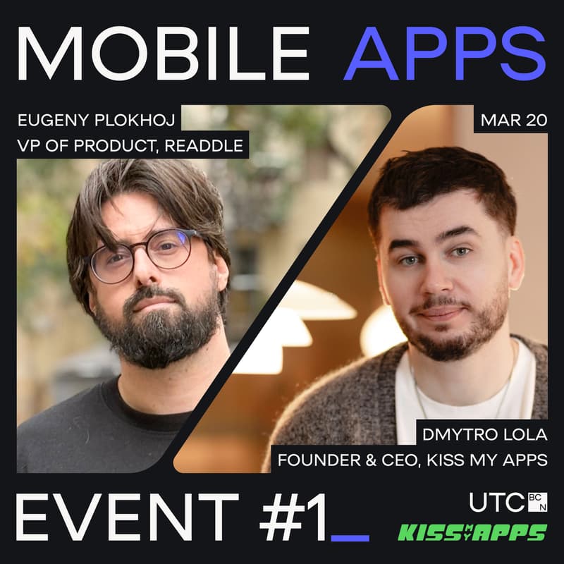Обкладинка для UTC| Mobile apps event #1