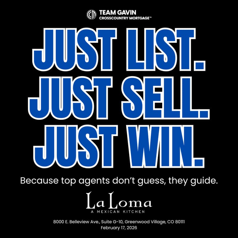 Cover Image for Just Sell. Just List. Just Win.