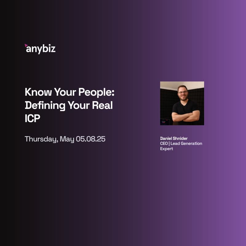 Cover Image for Know Your People: Defining Your Real ICP