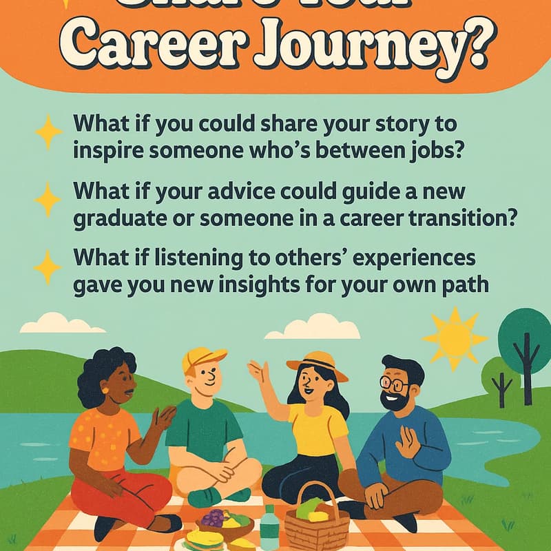 Cover Image for What If You Can Share Your Career Journey?