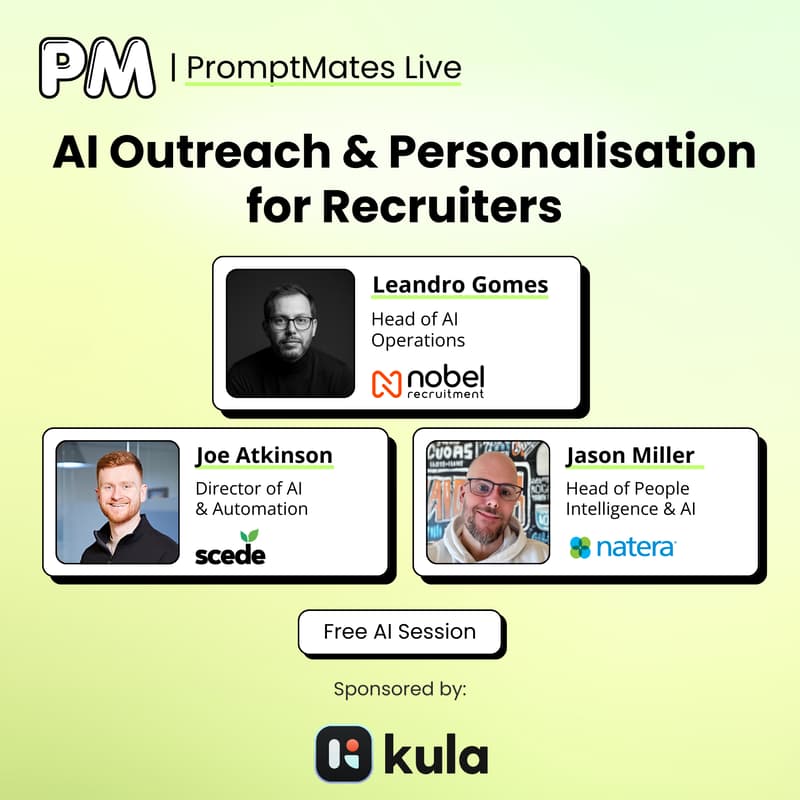 Cover Image for AI Outreach & Personalisation for Recruiters