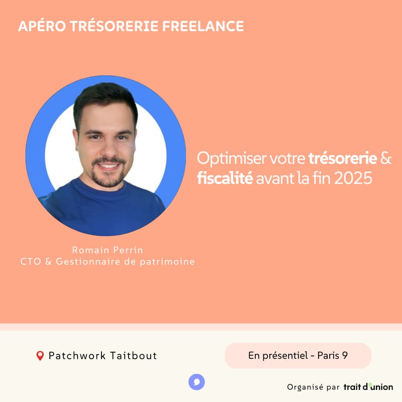 Cover Image for Trésorerie & fiscalité freelance… autour d’un verre !