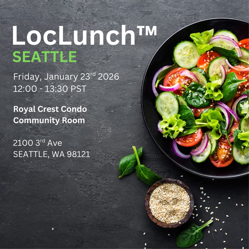 Cover Image for LocLunch™ Seattle - January 23rd, 2026