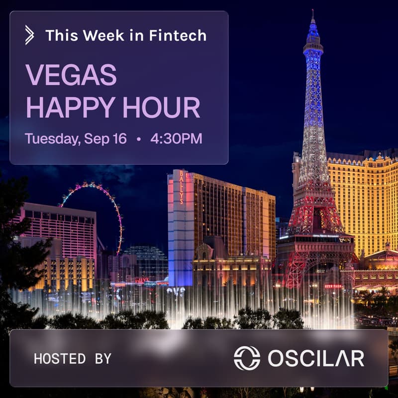 Cover Image for This Week In Fintech x Oscilar ACAMS Happy Hour- Las Vegas