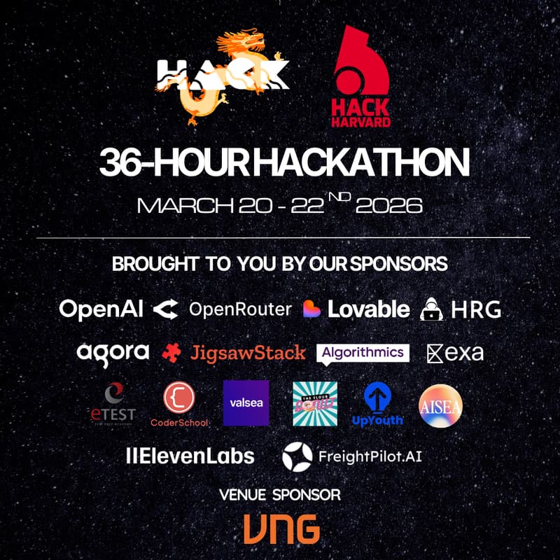 Cover Image for LotusHacks x HackHarvard Vietnam Hackathon
