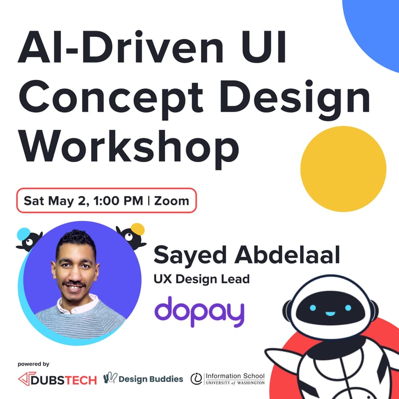 Cover Image for AI-Driven UI Concept Design Workshop - Sayed Abdelaal, Dopay