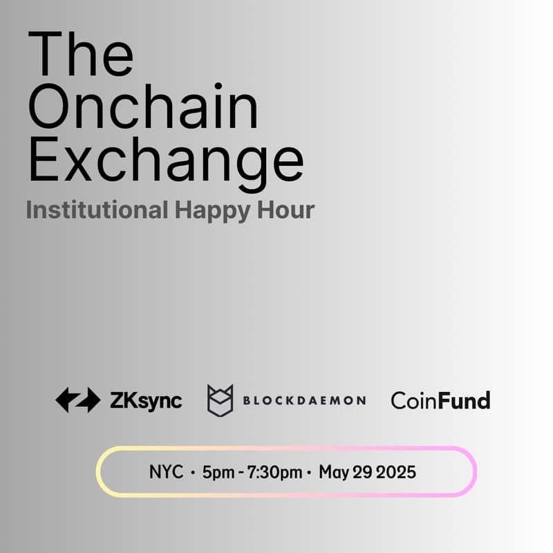Cover Image for The Onchain Exchange: Institutional Happy Hour