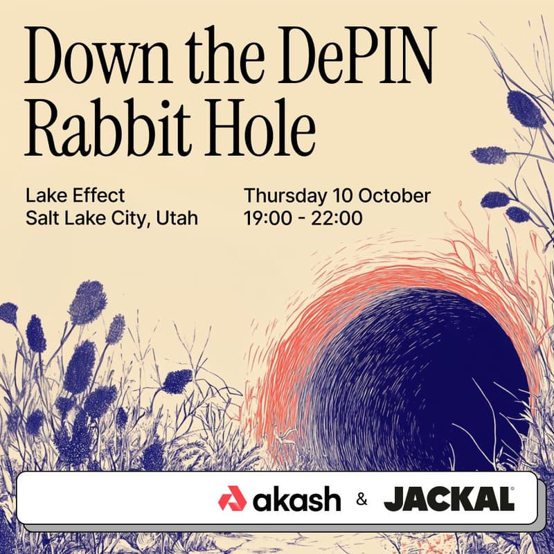 Cover Image for Down the DePIN Rabbit Hole with Akash Network & Jackal Protocol