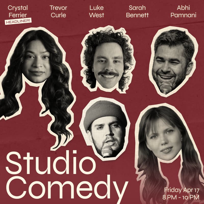 Cover Image for Studio Comedy hosted by Luke West