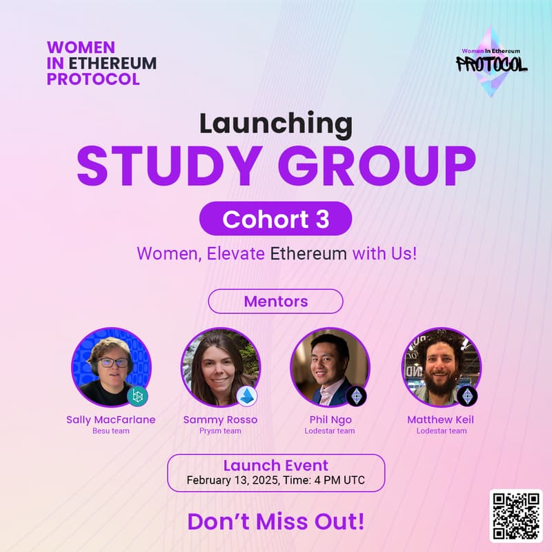 Cover Image for WiEP: Study Group Cohort 3
