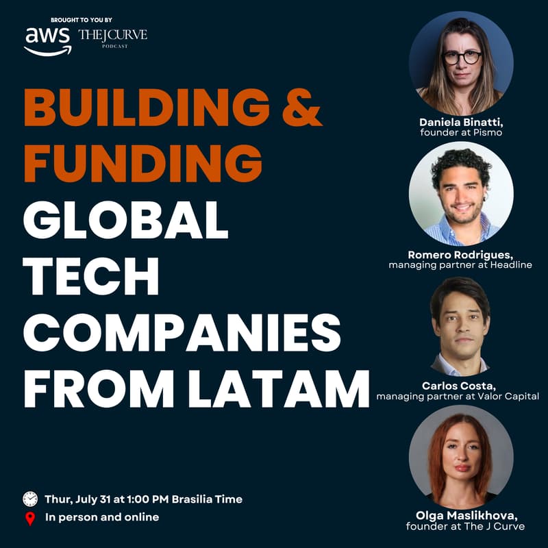 Cover Image for Building & Funding Global Tech Companies from Brazil and LATAM (IRL)