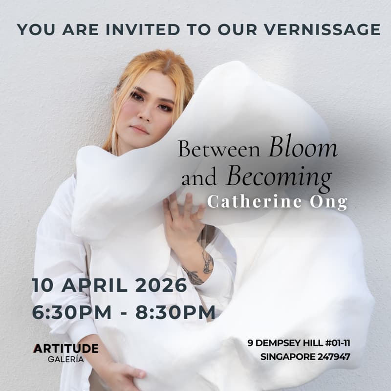 Cover Image for Vernissage | Between Bloom and Becoming | Catherine Ong