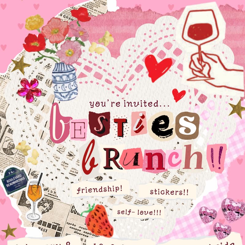 Cover Image for besties brunch: self love day with Rose Mansion!