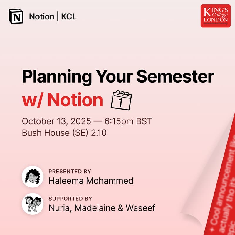 Cover Image for Planning Your Semester w/ Notion