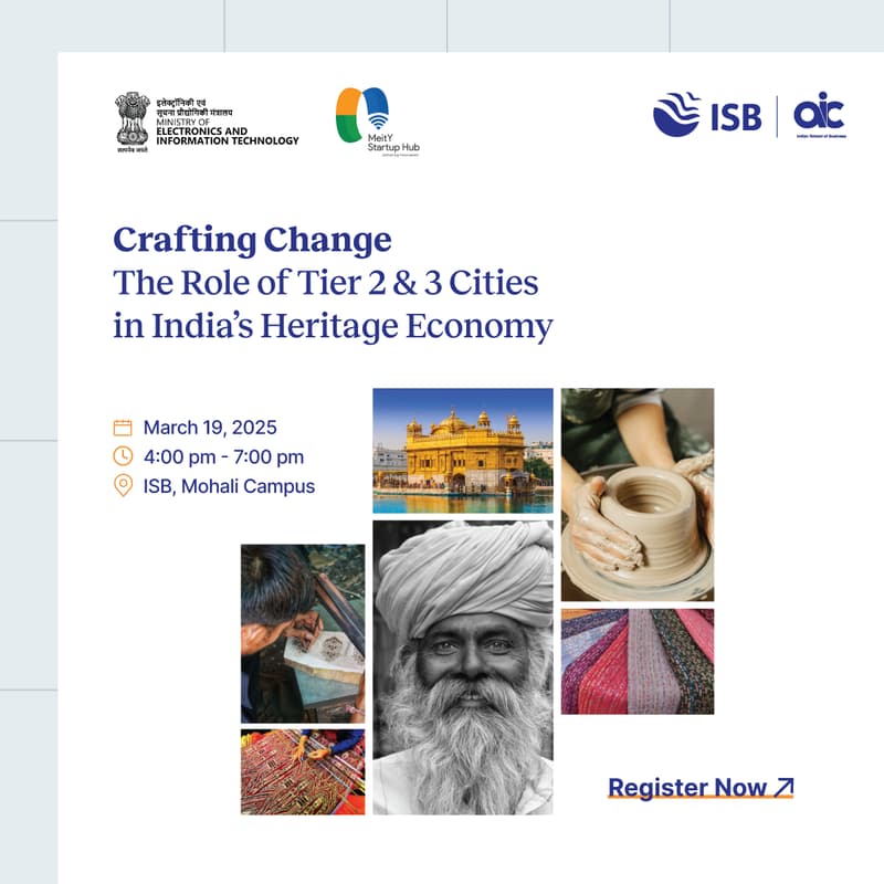 Cover Image for Crafting Change: The Role of Tier 2 & 3 Cities in India’s Heritage Economy