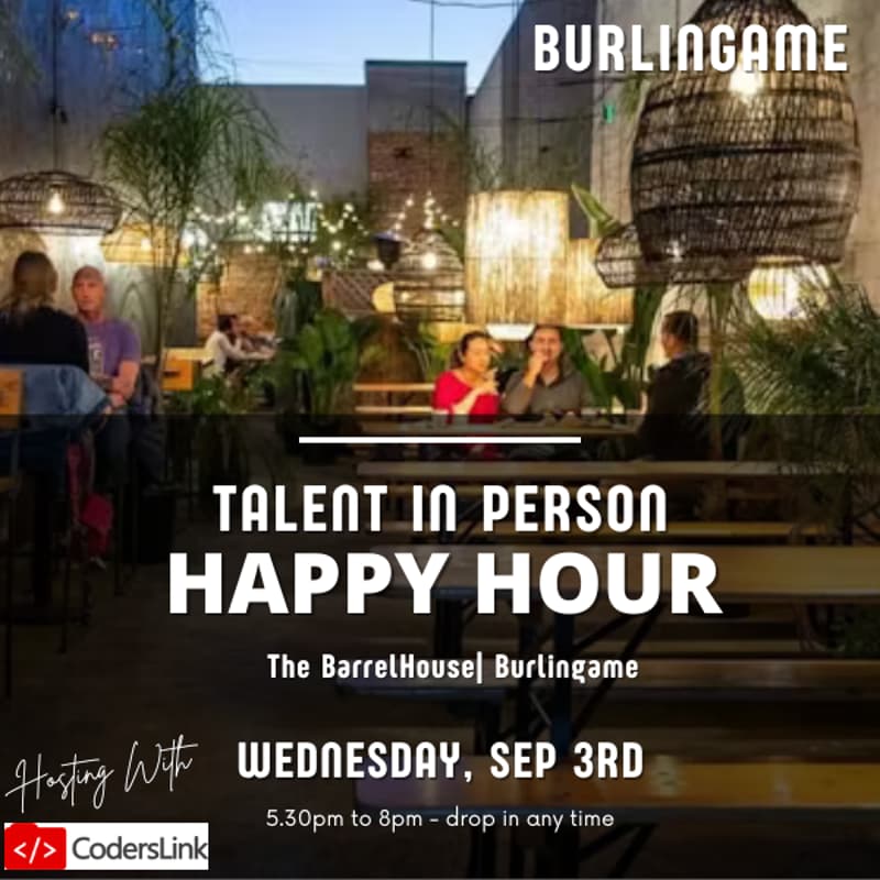 Cover Image for POSTPONED! Talent IP - Burlingame