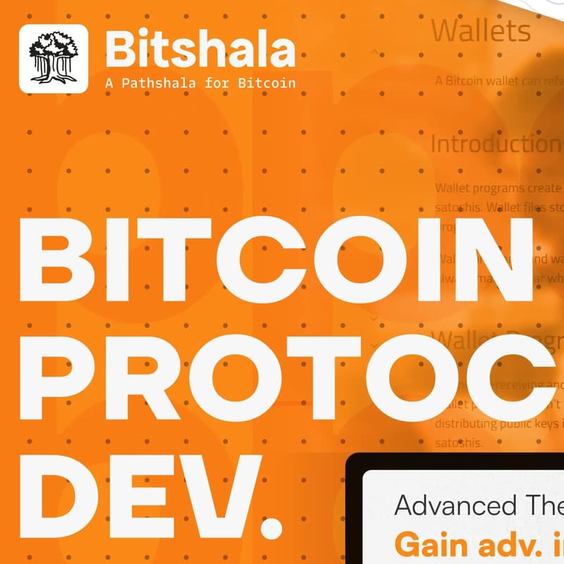 Cover Image for Bitcoin Protocol Development (BPD) - Season 2 - Intro Session