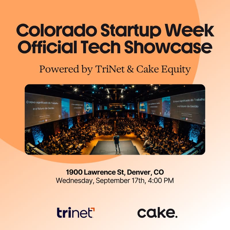 Cover Image for CSW Official Tech Showcase | Powered by TriNet & Cake Equity