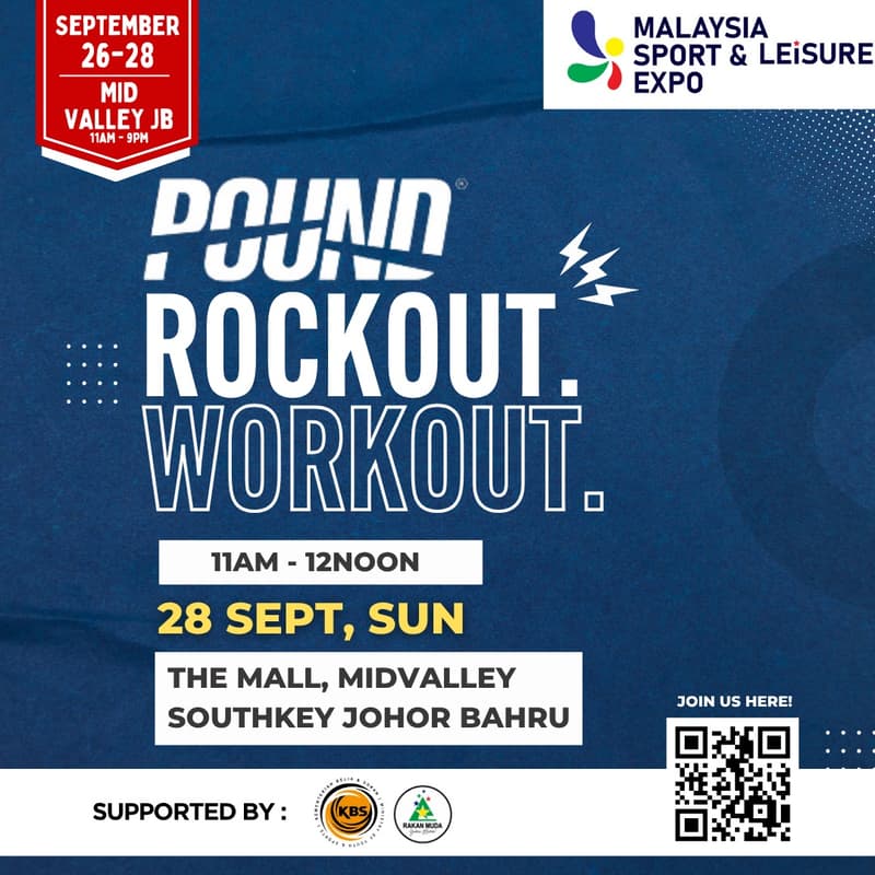 Cover Image for Pound Fitness @ JB Malaysia Sport Expo